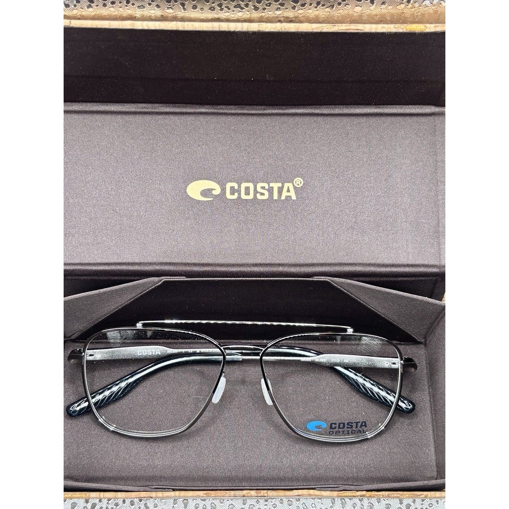 Costa Del Mar Bimini Road 500 aviator-style Eyeglass Frames With Demo Lens NWT